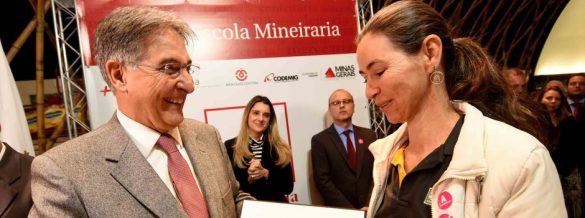 Governador Fernando Pimentel durante a solenidade de implantação da Cozinha Escola Mineiraria