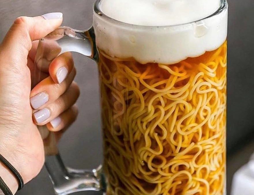 Você comeria o Beer Ramen?