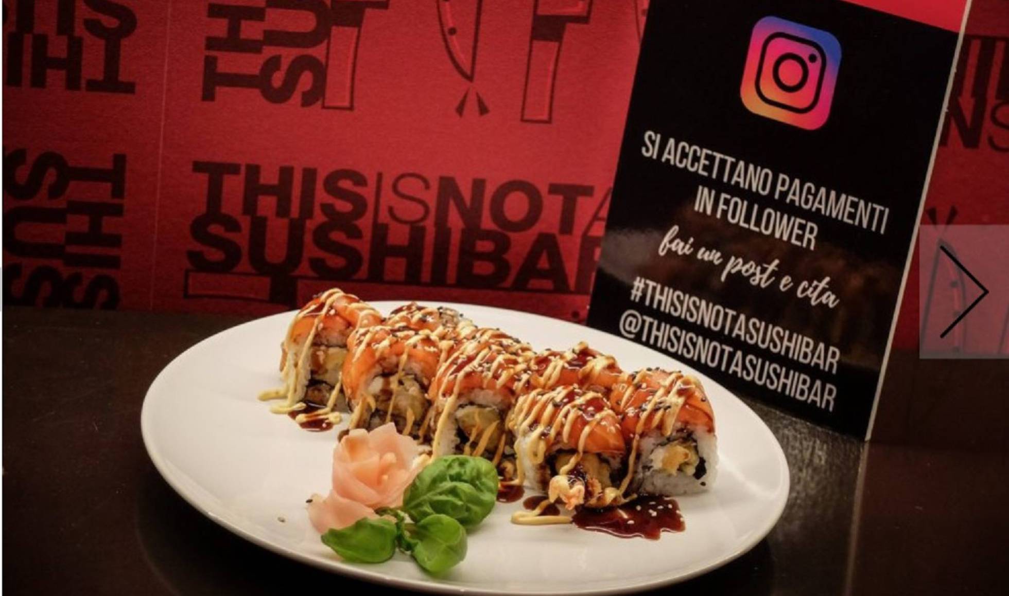 This is not a sushi bar (instagram)