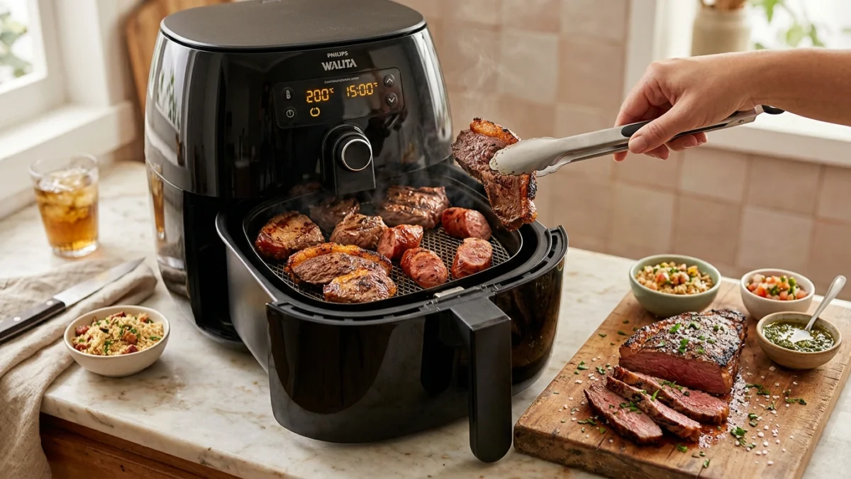 Churrasco na Airfryer: Receita Prática e Incrivelmente Suculenta