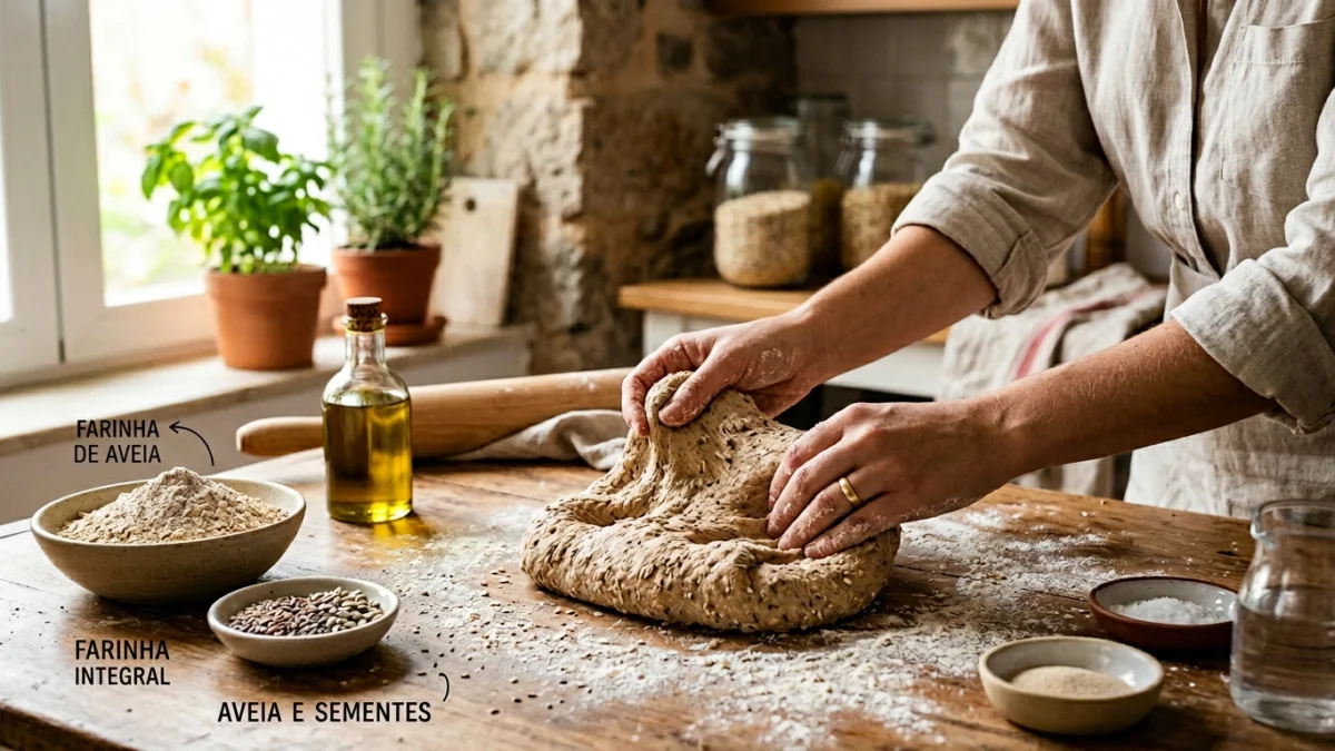 Massa de Pizza Fit: Receita Prática com Apenas 3 Ingredientes