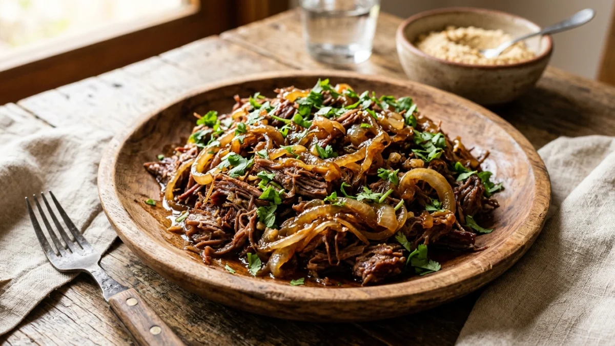 Carne Seca Acebolada: Delícia suculenta perfeita para o almoço