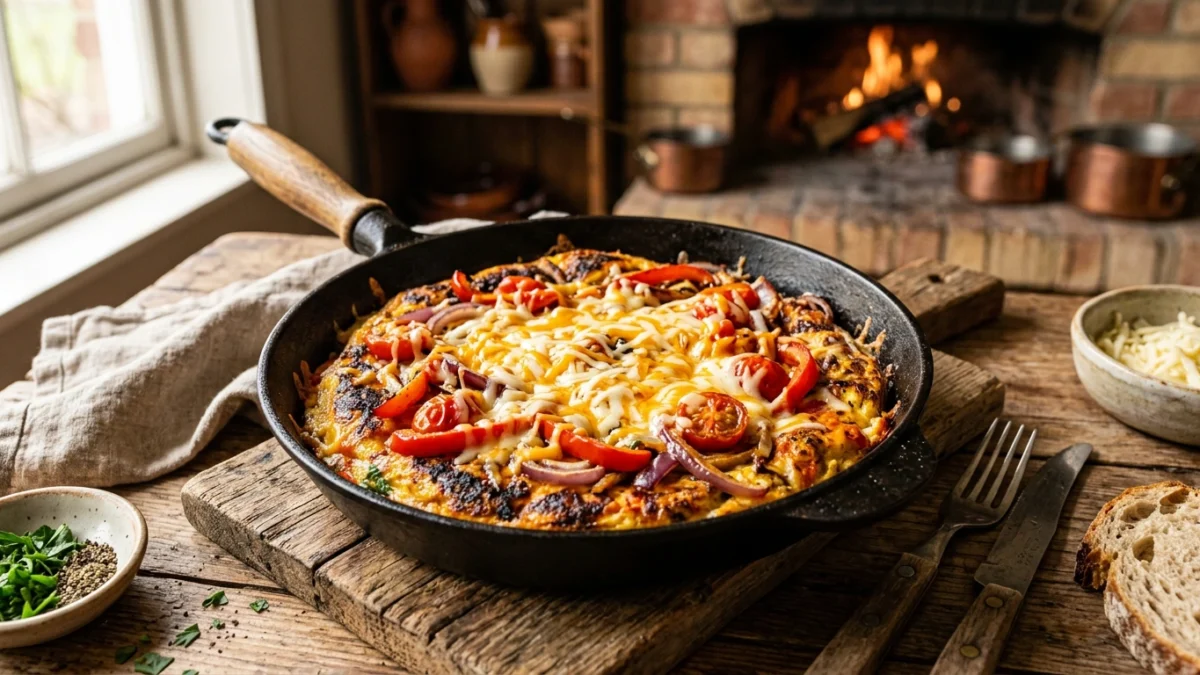 Omelete Proteica com Legumes: Energia e Sabor em 15 Minutos
